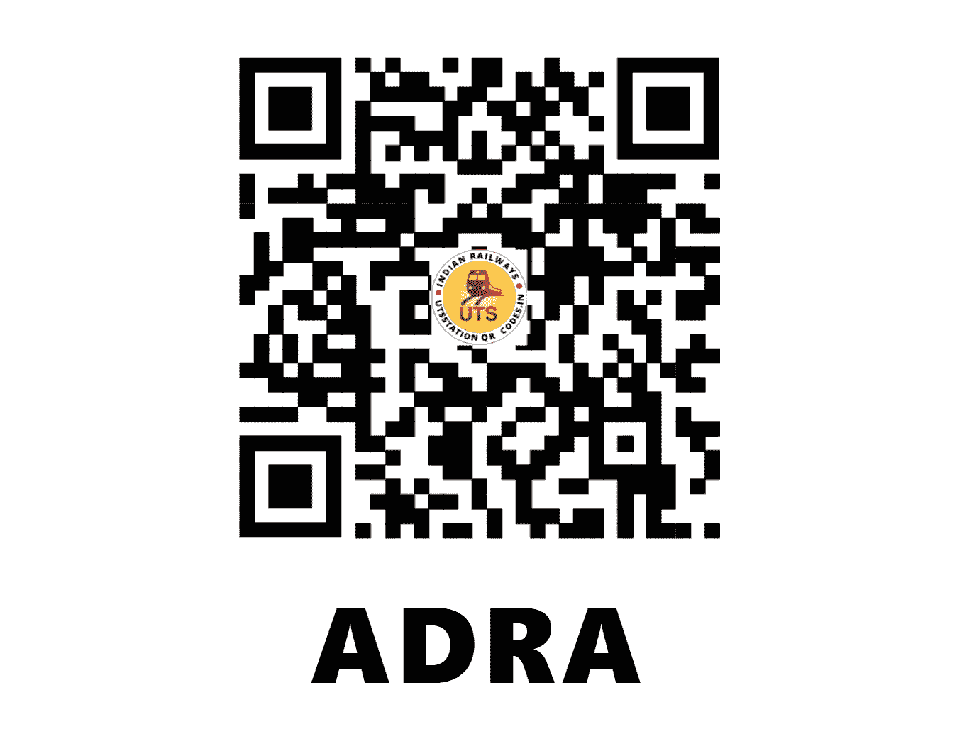 UTS QR Code for ADRA - ADRA - SE (WEST BENGAL)